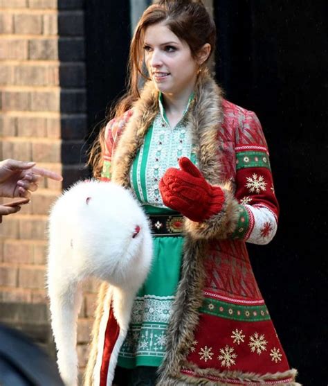 Noelle Kringle Shearling Coat | Anna Kendrick Noelle Coat