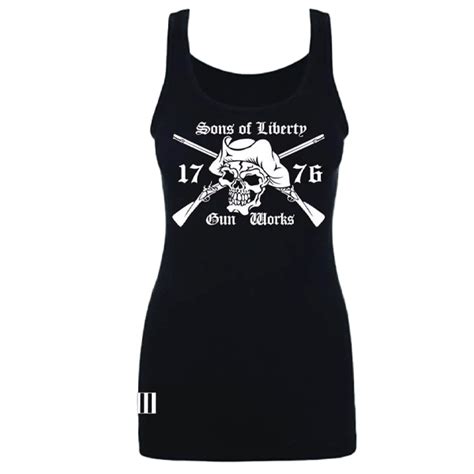 WOMEN'S SONS BLACK TANK TOPS - Sons Of Liberty Gun Works