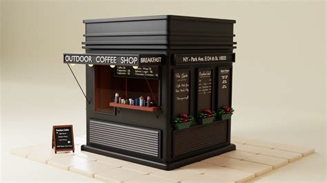ArtStation - Coffee Shop Project