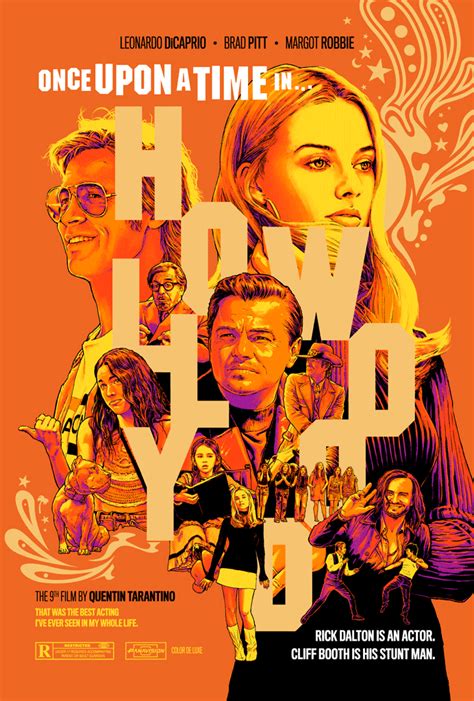 The Blot Says...: One Upon a Time in Hollywood Screen Print by Joshua Budich x Spoke Art