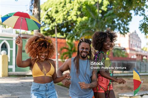 Carnival In Olinda Pernambuco Stock Photo - Download Image Now - Cultures, Joy, Carnival ...