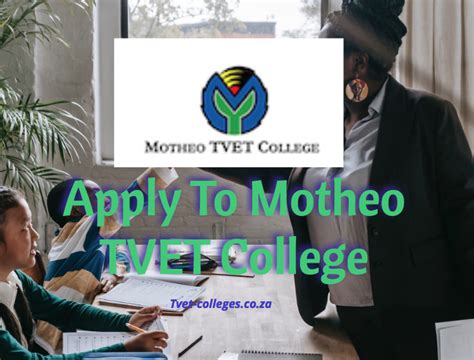 Apply To Motheo TVET College - TVET Colleges