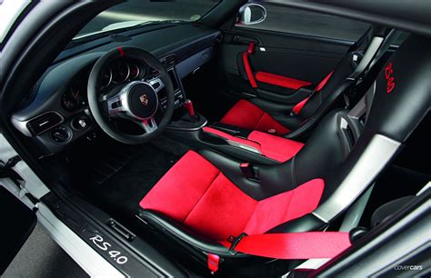 Porsche 911 GT3 RS 4.0 Interior Driver Red Carbon Seats | Revival Sports Cars Limited