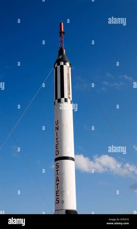 Rocket at Kennedy Space Center Stock Photo - Alamy