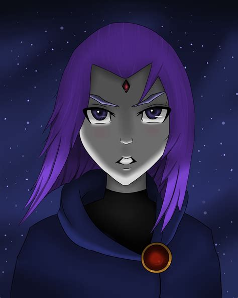 Yet another Raven Fan Art by Snax-saurus on DeviantArt