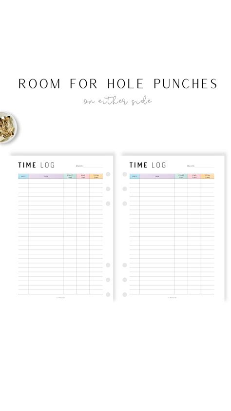 Time Management Planner Printable – mrsneat