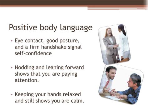 PPT - What does your body language say? PowerPoint Presentation - ID ...