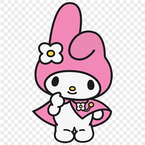 Cutest My Melody Sanrio Bunny Transparent PNG | Citypng