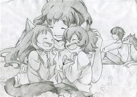 Wolf Children _ fan art by NikyNike on DeviantArt