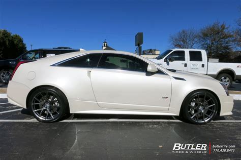 Cadillac CTS-V Coupe with 20in Vossen VFS6 Wheels exclusively from Butler Tires and Wheels in ...