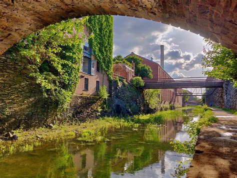 The C&O Canal in Georgetown : washingtondc