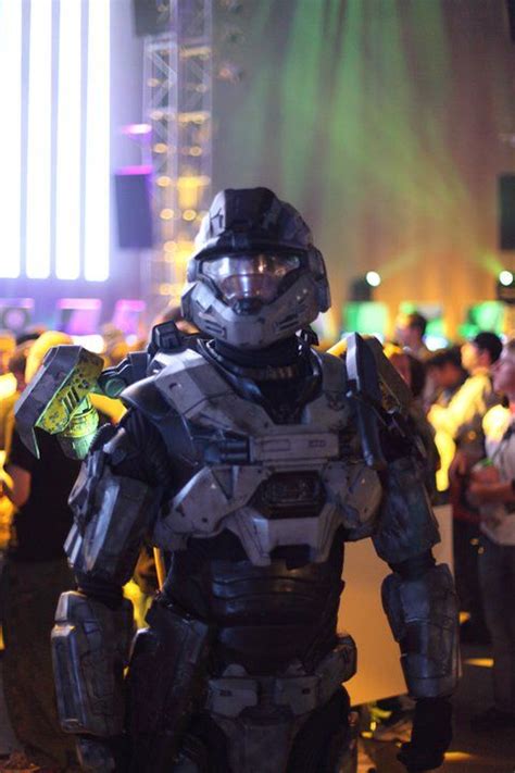 Halo Reach - Nobel 6 @ Launch event | Halo armor, Halo game, Halo ...