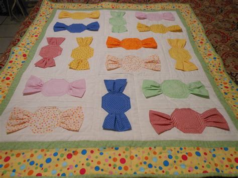 Candy Wrappers Baby Crib Quilt 44 x 38 inches. $60.00, via Etsy. Baby Crib Quilt, Candy Wrappers ...