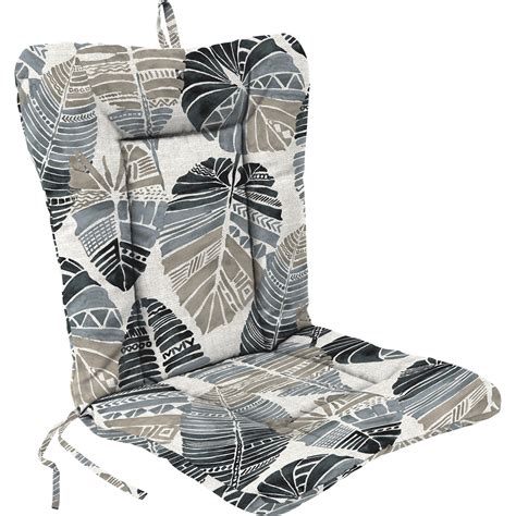 Jordan Manufacturing Euro-Style Chair Cushion, Spun Polyester, Hixon Stone, Model# 9040PK1-6139D ...