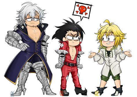 Estarossa, Zeldris and Meliodas: OK KO! Style by CatalystCreator on ...