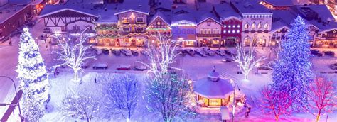 Here, five places to ring in the Christmas season, from a Bavarian-inspired burgh in Washington ...