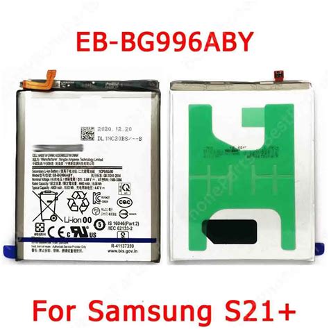 Battery For Samsung Galaxy S21 Plus S21+ G996 4g 5g Battery Eb-bg996aby ...