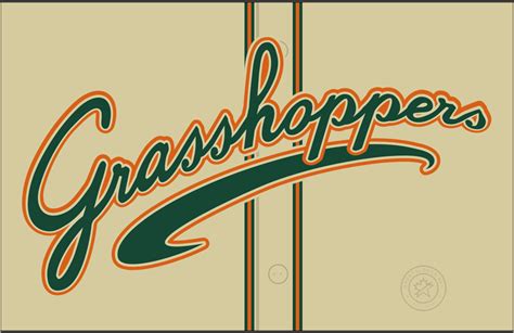 Greensboro Grasshoppers Logo - Jersey Logo - South Atlantic League (SAL ...