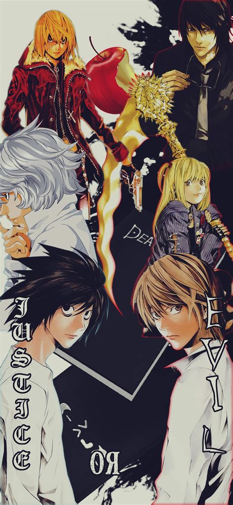 Anime Death Note, Misa Amane, Mello (Death Note), L (Death Note), Light Yagami, Near (Death Note ...