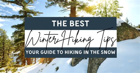 Best Winter Hiking Tips | In Search of Sarah