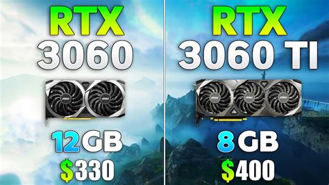 RTX 3060 vs RTX 3060 Ti - Test in 10 Games