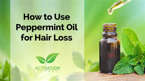 How to Use Peppermint Oil for Hair Loss 2024 Guide