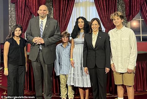 John Fetterman's wife shares sweet photos of the Democrat Senator smiling with his family at ...