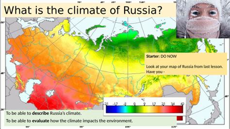 What is the climate of Russia like? Comparing differing places with climate graphs | Teaching ...