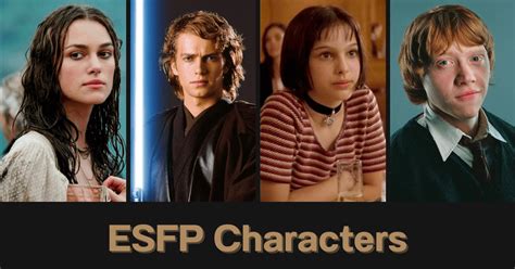 ESFP Characters - Fictional Characters MBTI - PDB App