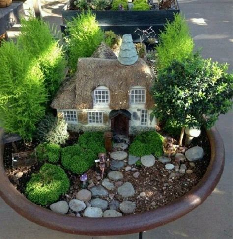 Amazing Miniature Garden Designs To Create A Tiny Realistic Landscape In Your Backyard