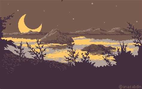 - GIF - Imgur | Pixel art landscape, Pixel art background, Pixel art design