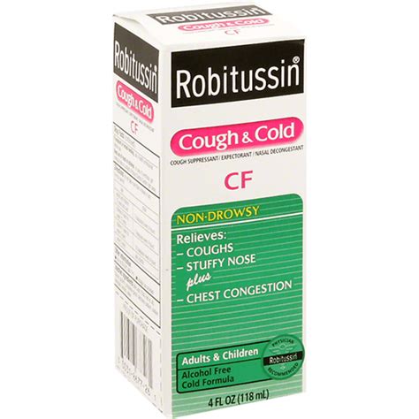 Robitussin Cf Cough Syrup | Health & Personal Care | Quality Foods