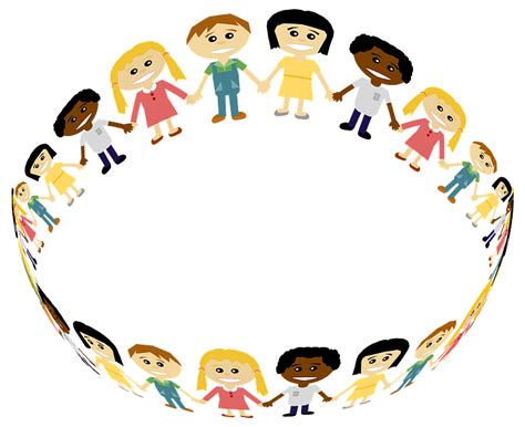 People Holding Hands in a Circle clipart. Free download transparent .PNG | Creazilla