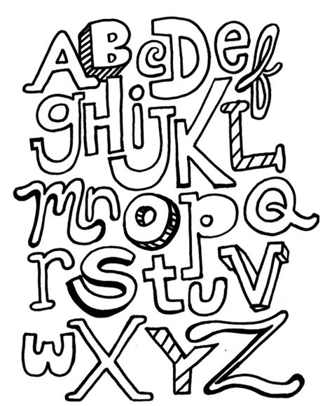 Free Printable Abc Coloring Pages For Kids