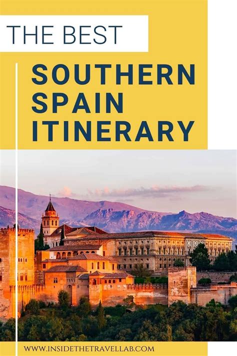 Southern Spain Itinerary: 13 Places You Need to See | Spain travel, Spain travel guide, Spain ...