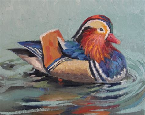 Paint Horse Studio: Mandarin Duck