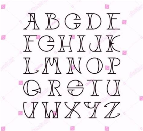 Fun Alphabet Hand Lettering Alphabet Fonts, Types Of Lettering, Typography, School Primer ...