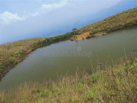 Heart Shaped Lake Chembra Peak Wayanad Kerala Stock Photo - Image of ...