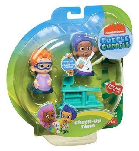 Fisher-Price Bubble Guppies Dr.Goby & Patient Nonny Check Up Time Set ...