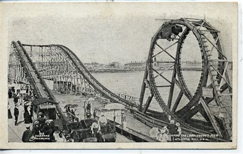 Vintage Postcard Blog: Coney Island Roller Coaster