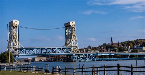 Portage Canal Lift Bridge · Free Stock Photo