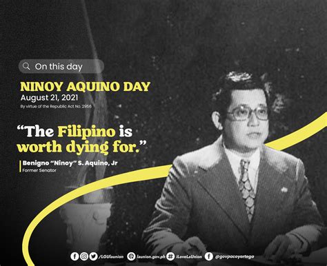 Ninoy Aquino Day - Provincial Government of La Union