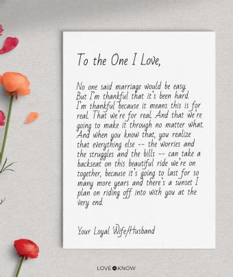 Examples of How to Write a Love Letter to Your Husband | LoveToKnow