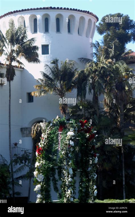 Santa Barbara County Courthouse Stock Photo - Alamy