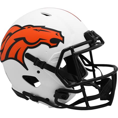 Denver Broncos Full Size Authentic Lunar Speed Helmet New In Box ...