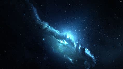 Blue nebula [3] wallpaper - Space wallpapers - #46192