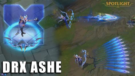 DRX Ashe Skin Spotlight PREVIA - YouTube