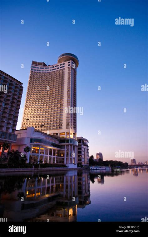 A hotel on the Nile River in Cairo, Egypt, Africa Stock Photo - Alamy