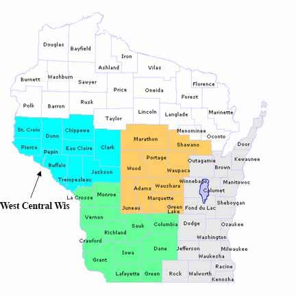 Wisconsin Trout Streams Map - Living Room Design 2020