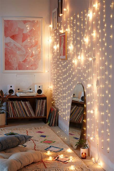 Extra Long Copper Firefly String Lights | Bedroom diy, Home decor bedroom, Dorm decorations